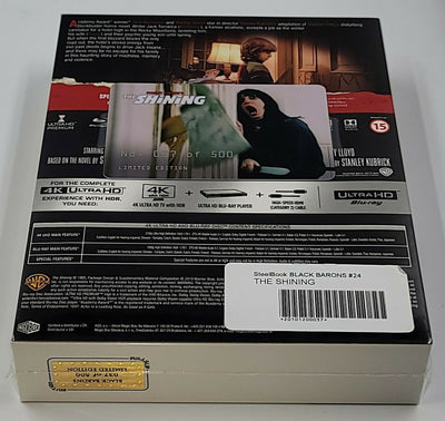 THE SHINING [4K UHD + 2D] Blu-ray STEELBOOK [FILMARENA] XL FULLSLIP <#037/500>