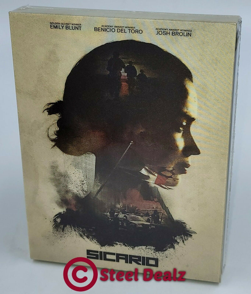 SICARIO Blu-ray STEELBOOK [FILMARENA] LENTICULAR