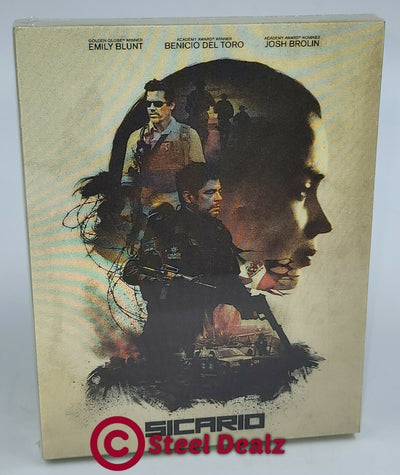 SICARIO Blu-ray STEELBOOK [FILMARENA] LENTICULAR