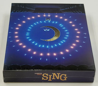 SING [2D + 3D] Blu-ray STEELBOOK [HDZETA] LENTICULAR <LOW #007/500>