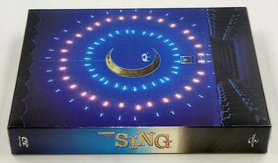 SING [2D + 3D] Blu-ray STEELBOOK [HDZETA] LENTICULAR <LOW #007/500>