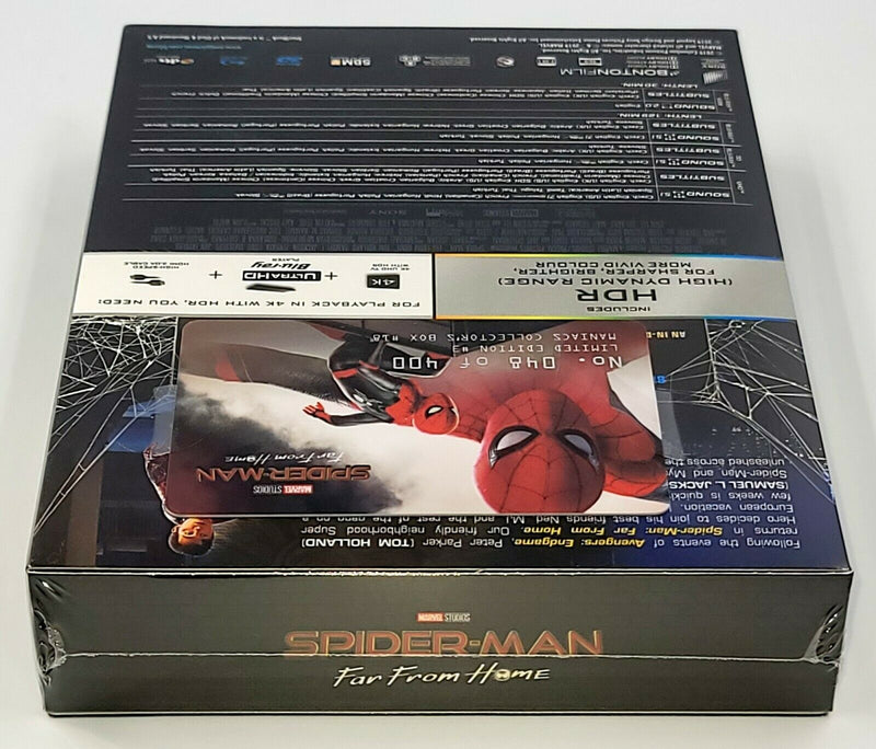 SPIDER-MAN FAR FROM HOME [4K UHD + 3D + 2D] Blu-ray STEELBOOK [FILMARENA] 