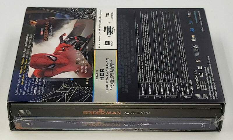 SPIDER-MAN FAR FROM HOME [4K UHD + 3D + 2D] Blu-ray STEELBOOK [FILMARENA] 