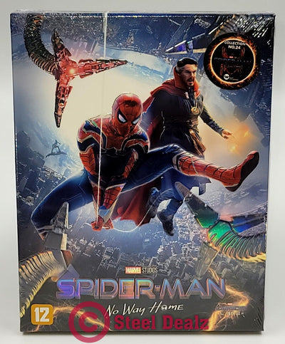 Blu-ray] Spider-Man: Homecoming A1 Fullslip(3Disc: 4K UHD+3D+2D) Steelbook  LE > NEW