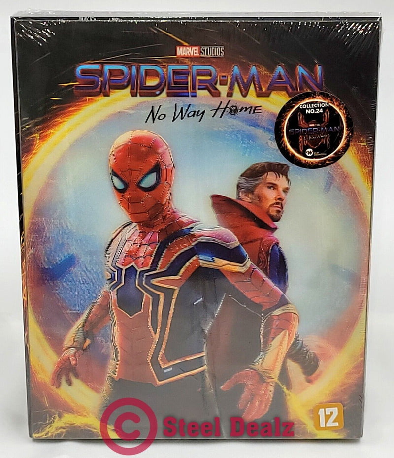 SPIDER-MAN NO WAY HOME [4K UHD + 2D] Blu-ray STEELBOOK [WeET COLLECTION] LENTICULAR