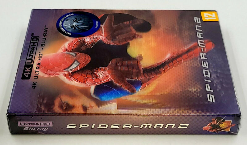 SPIDER-MAN 2 [4K UHD + 2D] Blu-ray STEELBOOK [THE WeET COLLECTION] LENTICULAR