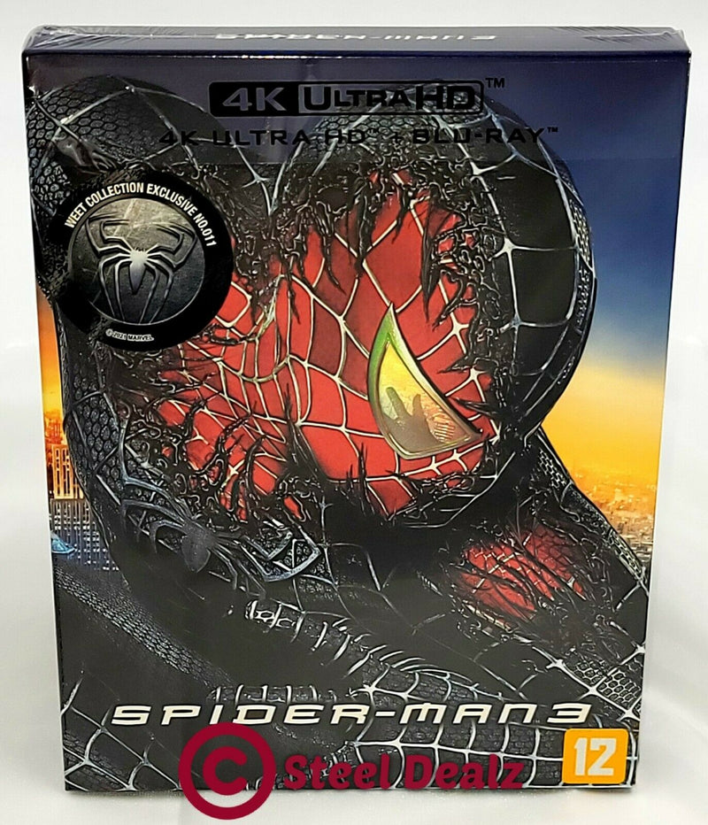 SPIDER-MAN 3 [4K UHD + 2D] Blu-ray STEELBOOK [THE WeET COLLECTION] FULLSLIP