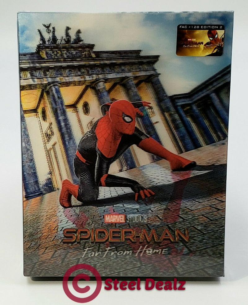 SPIDER-MAN FAR FROM HOME [2D + 3D] Blu-ray STEELBOOK [FILMARENA] XL LENTICULAR