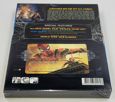 SPIDER-MAN FAR FROM HOME [2D + 3D + BD] Blu-ray STEELBOOK [THE WeET COLLECTION] FULLSLIP A3<#056/500>