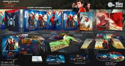 SPIDER-MAN FAR FROM HOME [2D + 3D] Blu-ray STEELBOOK [FILMARENA] XL FULLSLIP <#048/500>