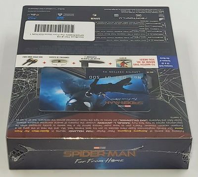 SPIDER-MAN FAR FROM HOME [2D + 3D] Blu-ray STEELBOOK [FILMARENA] XL FULLSLIP <#048/500>