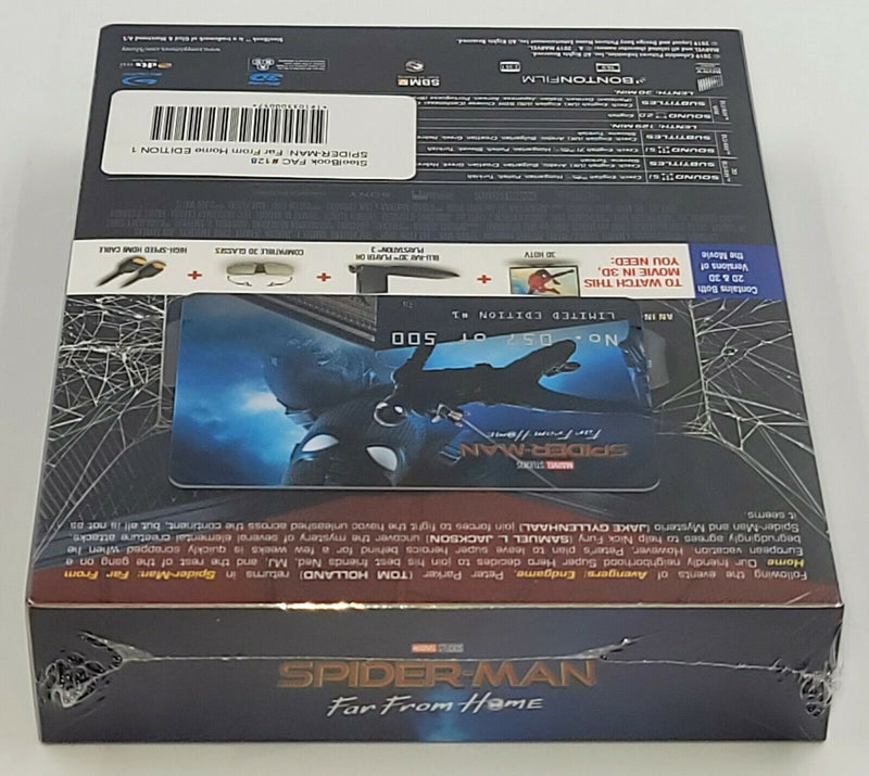 SPIDER-MAN FAR FROM HOME [2D + 3D] Blu-ray STEELBOOK [FILMARENA] XL FULLSLIP <