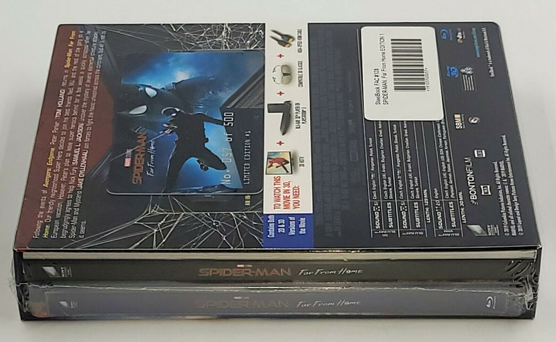 SPIDER-MAN FAR FROM HOME [2D + 3D] Blu-ray STEELBOOK [FILMARENA] XL FULLSLIP <