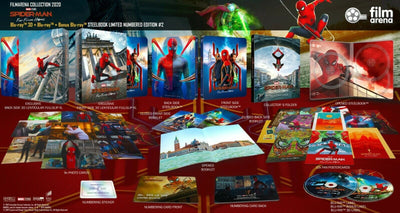 SPIDER-MAN FAR FROM HOME [4K + 3D + 2D] Blu-ray STEELBOOK BOXSET [FILMARENA] <LOW #039/400>