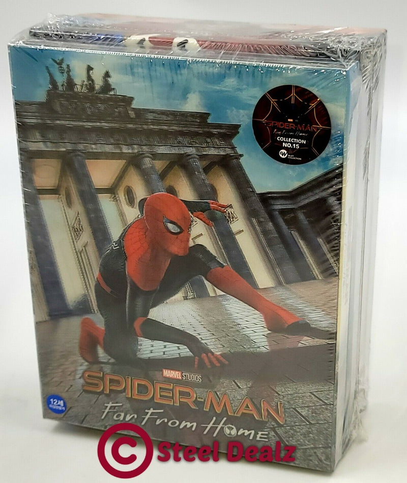 SPIDER-MAN FAR FROM HOME [4K + 3D + 2D + BD] Blu-ray STEELBOOK SET [THE WeET COLLECTION] 1-CLICK EDITION