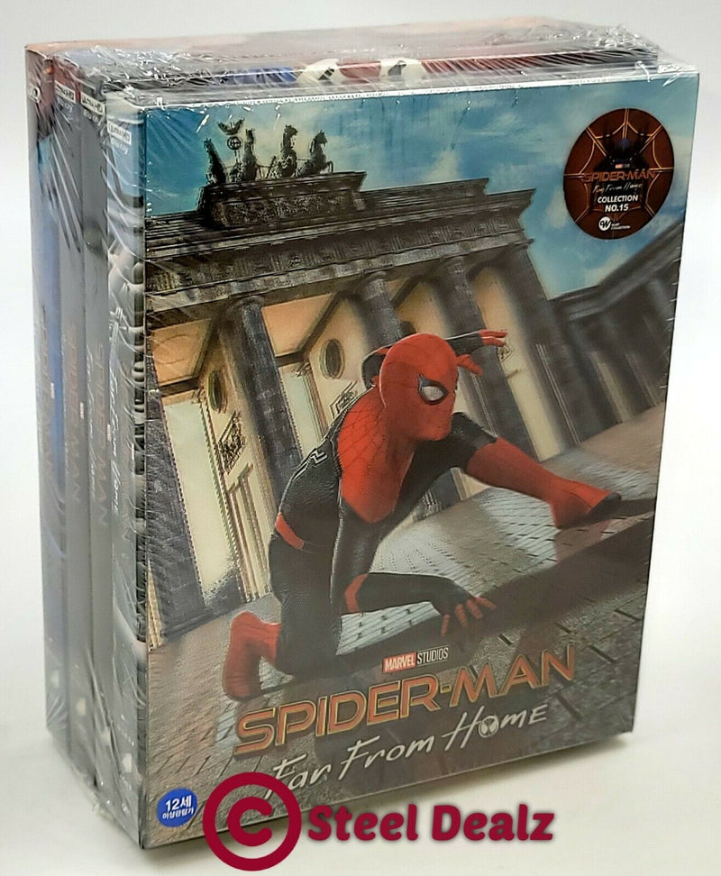 SPIDER-MAN FAR FROM HOME [4K + 3D + 2D + BD] Blu-ray STEELBOOK SET [THE WeET COLLECTION] 1-CLICK EDITION