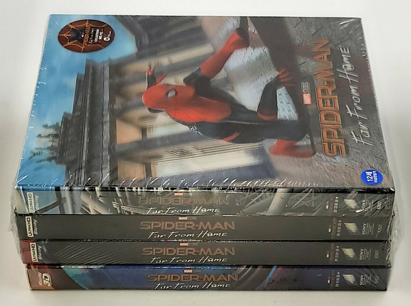 SPIDER-MAN FAR FROM HOME [4K + 3D + 2D + BD] Blu-ray STEELBOOK SET [THE WeET COLLECTION] 1-CLICK EDITION