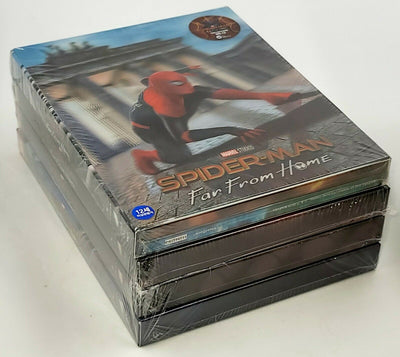 SPIDER-MAN FAR FROM HOME [4K + 3D + 2D + BD] Blu-ray STEELBOOK SET [THE WeET COLLECTION] 1-CLICK EDITION