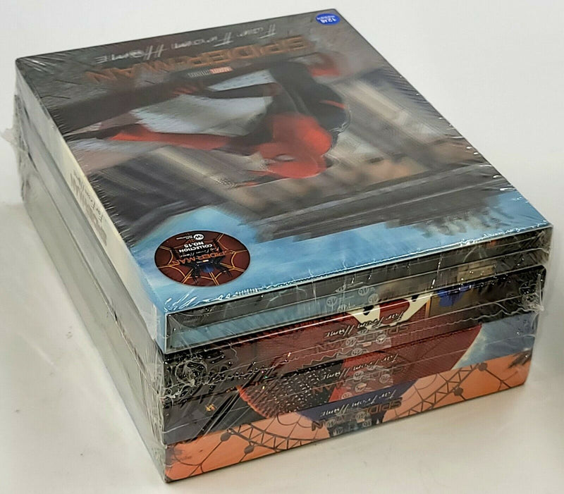 SPIDER-MAN FAR FROM HOME [4K + 3D + 2D + BD] Blu-ray STEELBOOK SET [THE WeET COLLECTION] 1-CLICK EDITION