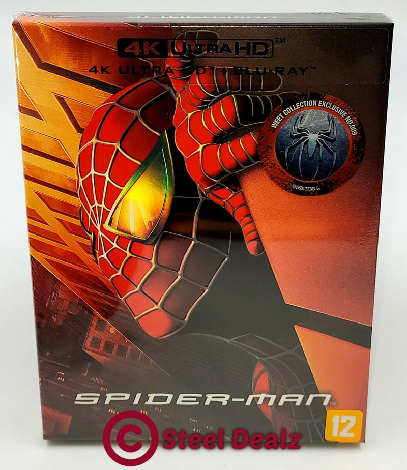 SPIDER-MAN [4K UHD + 2D] Blu-ray STEELBOOK [THE WeET COLLECTION] FULLSLIP