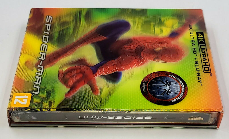 SPIDER-MAN [4K UHD + 2D] Blu-ray STEELBOOK [THE WeET COLLECTION] LENTICULAR