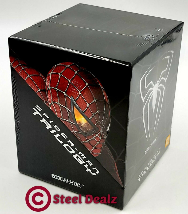 SPIDER-MAN TRILOGY [4K UHD + 2D] Blu-ray STEELBOOK BOXSET [WeET COLLECTION] 