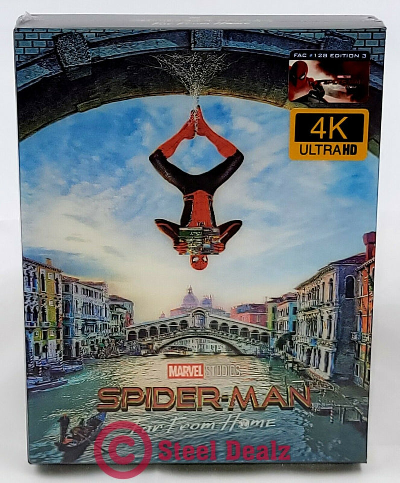 SPIDER-MAN FAR FROM HOME [4K UHD + 3D + 2D] Blu-ray STEELBOOK [FILMARENA] 