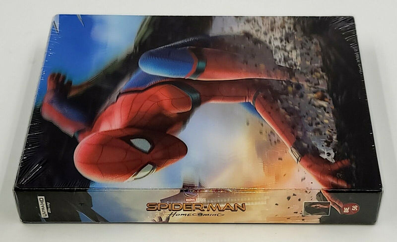 SPIDER-MAN HOMECOMING [4K UHD + 3D + 2D] Blu-ray STEELBOOK [BLUFANS] DOUBLE LENTICULAR