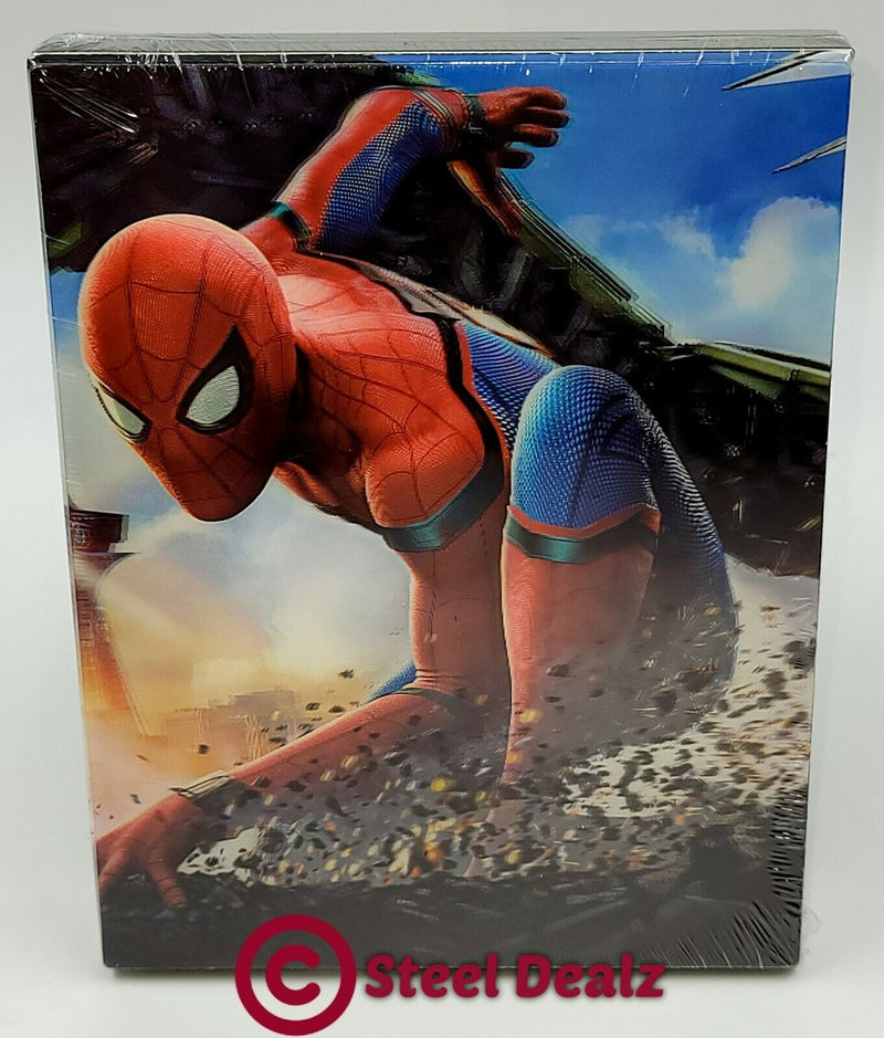 SPIDER-MAN HOMECOMING [4K UHD + 3D + 2D] Blu-ray STEELBOOK [BLUFANS] DOUBLE LENTICULAR