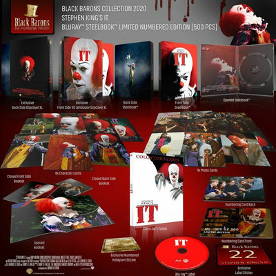 STEPHEN KING'S IT (1990) Blu-ray STEELBOOK [FILMARENA] XL LENTICULAR <LOW #037/500>