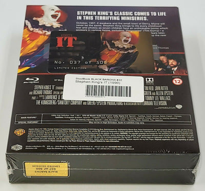 STEPHEN KING'S IT (1990) Blu-ray STEELBOOK [FILMARENA] XL LENTICULAR <LOW #037/500>