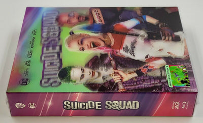 SUICIDE SQUAD [2D + 3D] Blu-ray STEELBOOK [FILMARENA] XL LENTICULAR