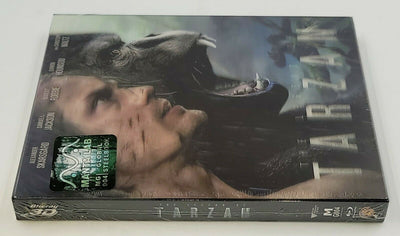 THE LEGEND OF TARZAN [2D + 3D] Blu-ray STEELBOOK [MANTA LAB] LENTICULAR (READ DESCRIPTION)