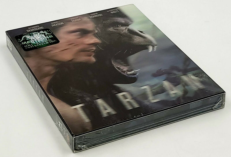 THE LEGEND OF TARZAN [2D + 3D] Blu-ray STEELBOOK [MANTA LAB] LENTICULAR (READ DESCRIPTION)