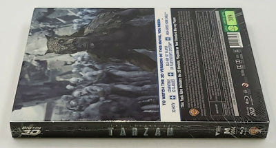 THE LEGEND OF TARZAN [2D + 3D] Blu-ray STEELBOOK [MANTA LAB] LENTICULAR (READ DESCRIPTION)