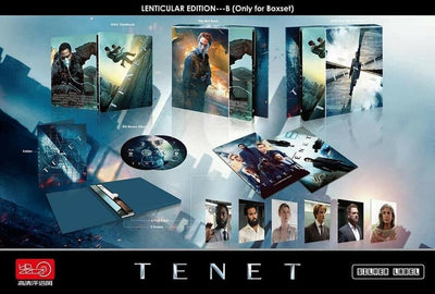 TENET Blu-ray STEELBOOK [HDZETA] LENTICULAR B