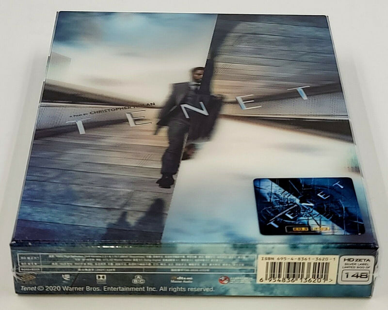 TENET Blu-ray STEELBOOK [HDZETA] LENTICULAR B