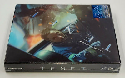 TENET [4K UHD + 2D] Blu-ray STEELBOOK [MANTA LAB] LENTICULAR <#040/900>