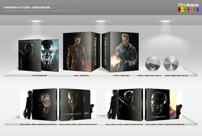 TERMINATOR GENISYS [2D +3D] Blu-ray STEELBOOK MANIACS BOXSET [FILMARENA]