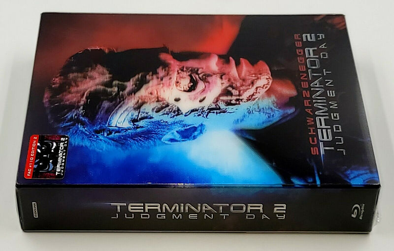 TERMINATOR 2: JUDGEMENT DAY [2D + 3D] Blu-ray STEELBOOK [FILMARENA] XL DOUBLE LENTICULAR