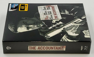 THE ACCOUNTANT [4K UHD + 2D] Blu-ray STEELBOOK [FILMARENA] XL FULLSLIP