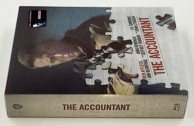 THE ACCOUNTANT Blu-ray STEELBOOK [FILMARENA] XL LENTICULAR