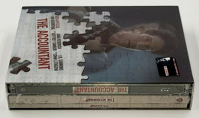 THE ACCOUNTANT Blu-ray STEELBOOK [FILMARENA] XL LENTICULAR