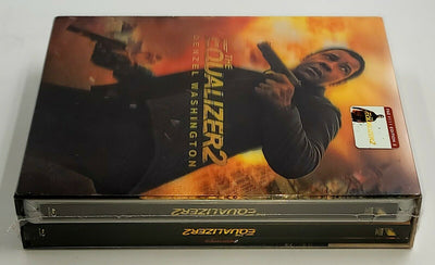 THE EQUALIZER 2 Blu-ray STEELBOOK [FILMARENA] XL DOUBLE LENTICULAR <LOW #035/500>