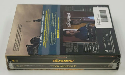 THE EQUALIZER 2 Blu-ray STEELBOOK [FILMARENA] XL DOUBLE LENTICULAR <LOW #035/500>