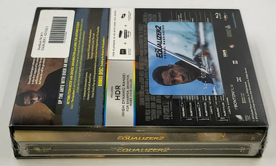 THE EQUALIZER 2 [4K UHD + 2D] Blu-ray STEELBOOK [FILMARENA] XL LENTICULAR <LOW #008/500>