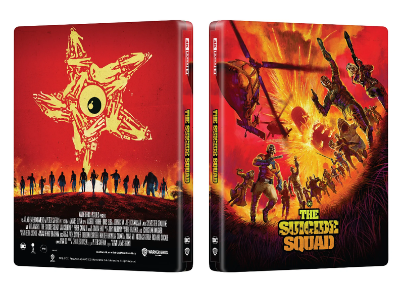 THE SUICIDE SQUAD  [4K UHD + 2D] Blu-ray STEELBOOK [MANTA LAB] FULLSLIP