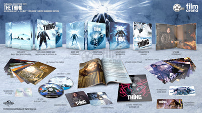 THE THING [4K UHD + 2D] Blu-ray STEELBOOK [FILMARENA] XL LENTICULAR <#095/1000>