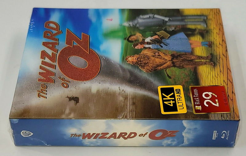 THE WIZARD OF OZ [4K UHD + 2D] Blu-ray STEELBOOK [BLACK BARONS] [FILMARENA] XL LENTICULAR 