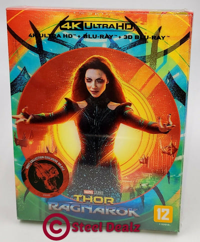 THOR RAGNAROK [4K UHD + 3D + 2D] Blu-ray STEELBOOK [THE WeET COLLECTION] LENTICULAR B1